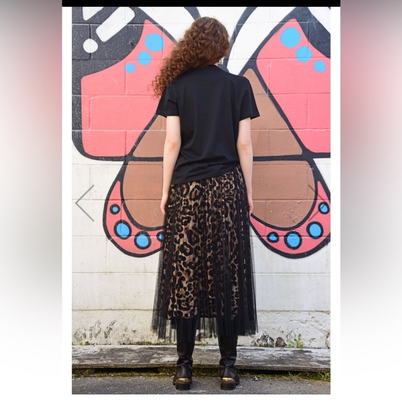 Ruby Rd. Animal Print Maxi Skirt - Picture 2 of 8